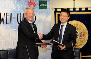 Huawei y UNED presentan la ‘Cátedra Cloud Computing y Big Data’