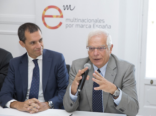 “Encuentro con los socios” con el ministro de Asuntos Exteriores, Unión Europea y Cooperación, Josep Borrell